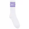 OBEY Cooper Socks - White / Lavender Silk