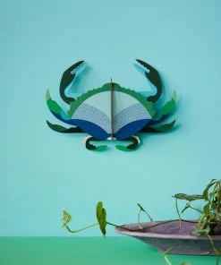 Studio Roof Aquamarine Crab