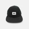 OBEY Bold Label Organic 6 Panel Cap Black