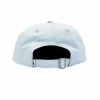 OBEY Bold Label Organic 6 Panel Strapback Cap - Good Grey