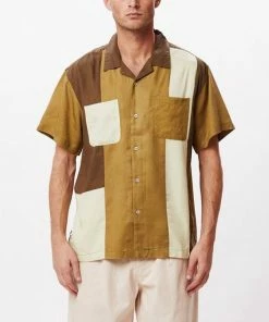 OBEY Reasons Woven Shirt | Olive Oil