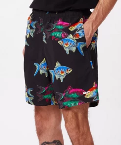 OBEY | Easy Fishbowl Shorts | Black Multi