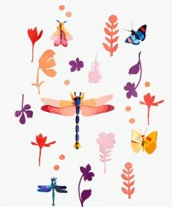 Studio Roof Mur De Curiosités Coffret De Décors Muraux Les Insectes