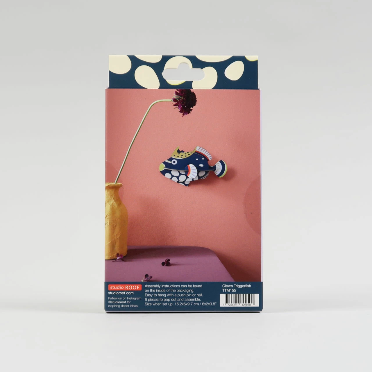 Studio Roof 3 Small Paper Fish - Set B 12 Studio Roof 3 Small Paper Fish - Set B