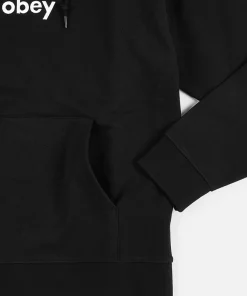 OBEY Lowercase Hood - Black