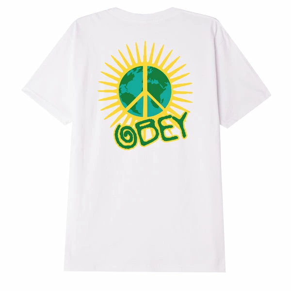 OBEY World Paz T-Shirt - White 3 OBEY World Paz T-Shirt - White