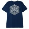 OBEY Mandala T-Shirt - Navy 2 OBEY Mandala T-Shirt - Navy