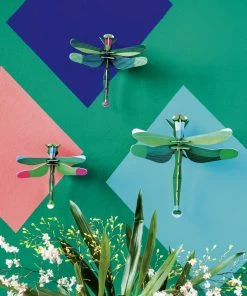 Studio Roof Insecte Décor Mural Set De 3 Giant Dragonflies 8 Studio Roof Insecte Décor Mural Set De 3 Giant Dragonflies