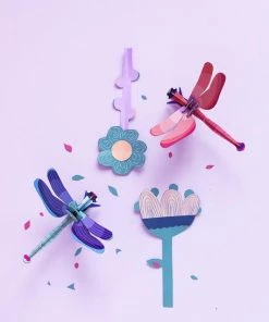 Studio Roof Sapphire Ruby Dragonfly