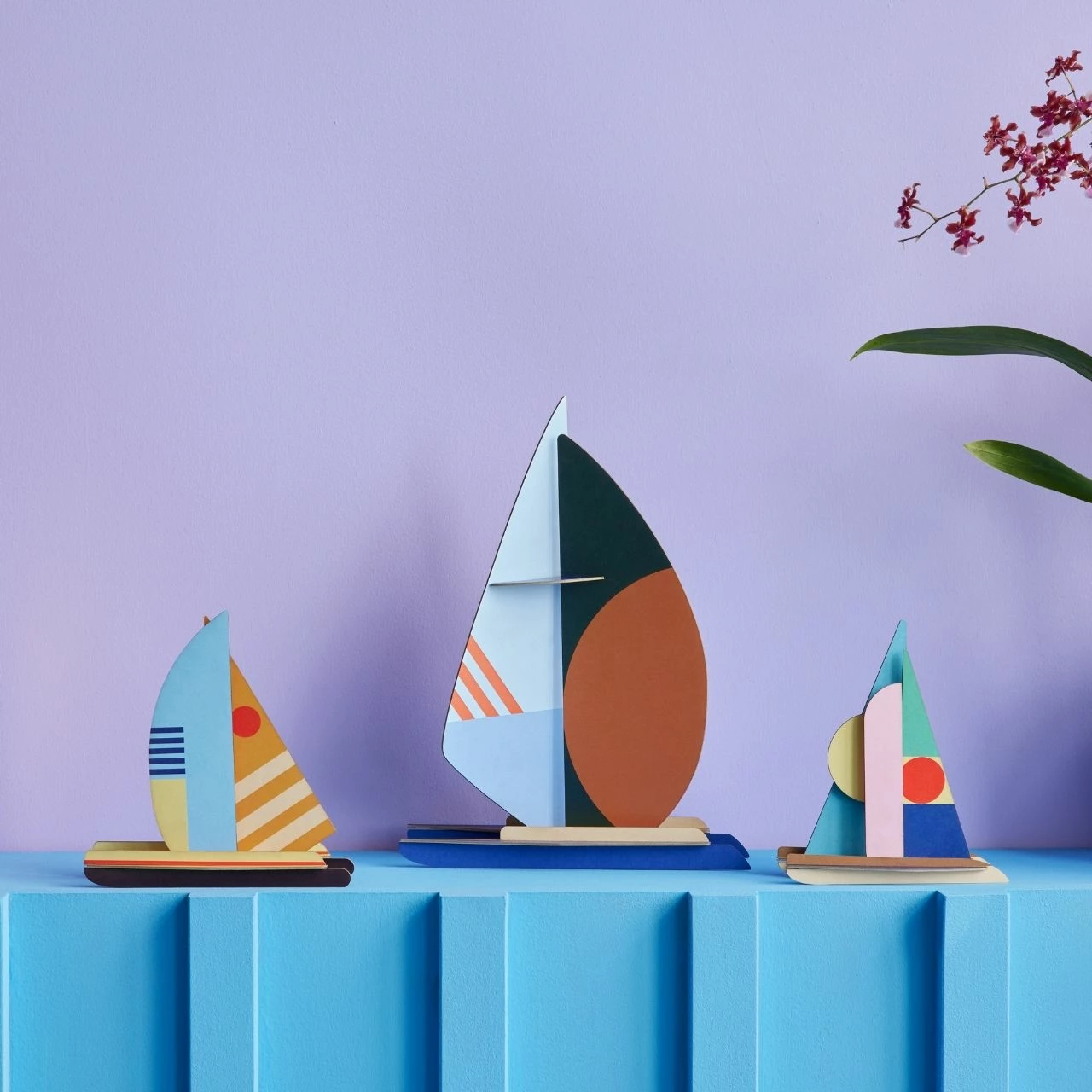 Studio Roof Two Small Paper Catamarans 5 Studio Roof Two Small Paper Catamarans