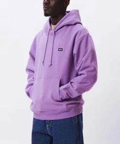 OBEY Mini Box Logo Hood Orchid