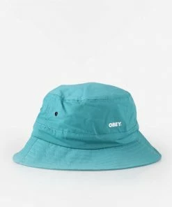 OBEY Bold Century Bucket Hat | Turquoise