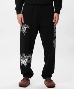 OBEY Indiscriminate Sweatpants - Black 7 OBEY Indiscriminate Sweatpants - Black