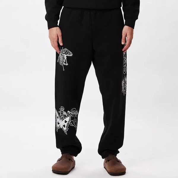 OBEY Indiscriminate Sweatpants - Black 5 OBEY Indiscriminate Sweatpants - Black