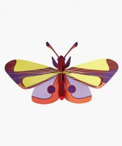 Studio Roof Purple Eyed Butterfly Wall Decoration