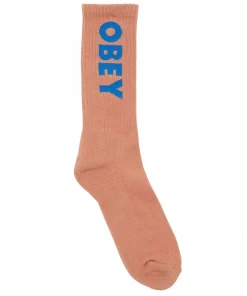 OBEY Flash Socks - Pink Amethyst / Daylight Blue