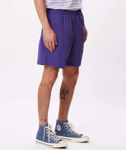 OBEY Easy Relaxed Short - Azurite