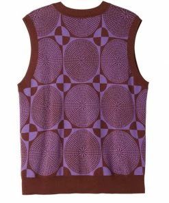 OBEY Dazed Vest | Sepia Multi