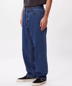 OBEY | Hardwork Carpenter Denim Trousers | Stonewash Indigo