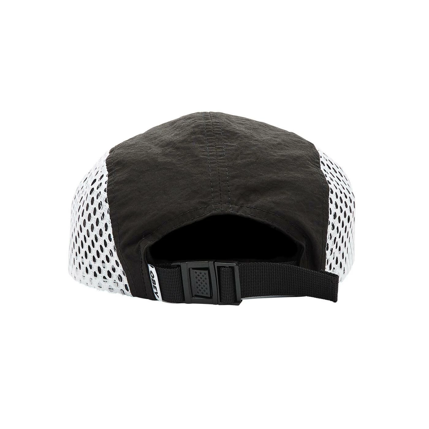 OBEY Title Camp Cap - Black 4 OBEY Title Camp Cap - Black