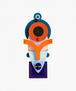 Studio Roof Lamu Mask Wall Decoration