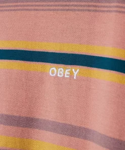 OBEY Highland Long Sleeve T-Shirt - Pink
