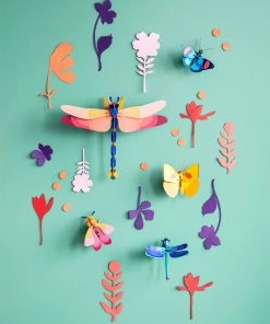 Studio Roof Mur De Curiosités Coffret De Décors Muraux Les Insectes