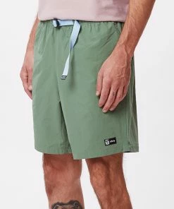 OBEY Easy Relaxed Track Short - Wavelite