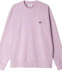 OBEY Timeless Heavy Crew - Pigment Lilac Chalk