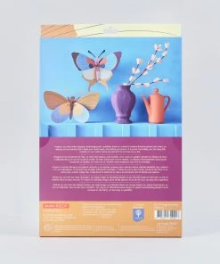 Studio Roof Paper Insect – Plum Fringe Butterfly – Large
