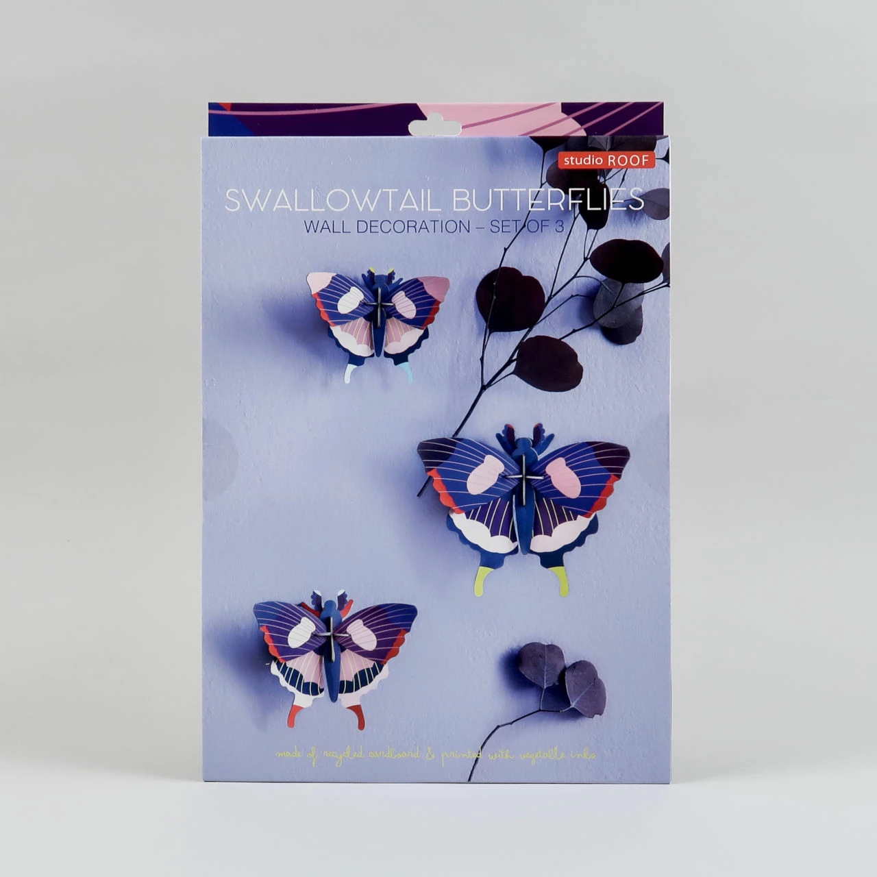 Studio Roof Paper Insect – Swallowtail Butterflies – Large 5 Studio Roof Paper Insect – Swallowtail Butterflies – Large