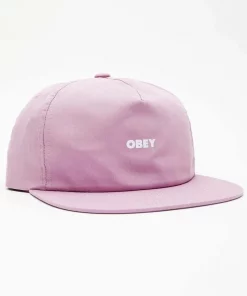 OBEY Bold Tech Strapback - Lilac Chalk