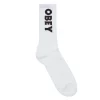 OBEY Flash Socks - White