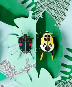 Studio Roof 3d Recycled Cardboard Insects Decor
