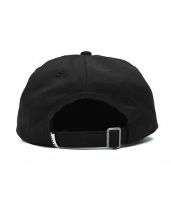 OBEY Bold Label Organic 6 Panel - Black