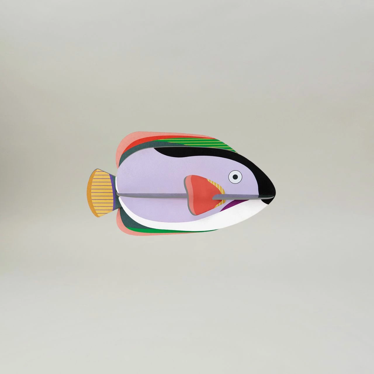 Studio Roof 3 Small Paper Fish - Set A 4 Studio Roof 3 Small Paper Fish - Set A