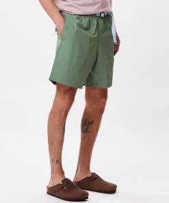 OBEY Easy Relaxed Track Short - Wavelite