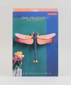 Studio Roof Paper Insect – Pink Dragonfly – Large 8 Studio Roof Paper Insect – Pink Dragonfly – Large