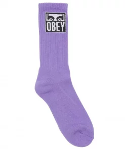 OBEY Eyes Icon Socks - Lavender Silk
