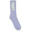 OBEY Flash Socks - Iris Flower / Aloe Gel 1 OBEY Flash Socks - Iris Flower / Aloe Gel