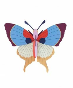 Studio Roof Paper Insect – Plum Fringe Butterfly – Large
