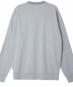 OBEY Trails Crewneck Sweatshirt - Ash Grey