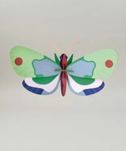 Studio Roof Paper Insect – Mint Forest Butterfly – Large