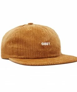 OBEY Bold Cord 6 Strapback - Khaki