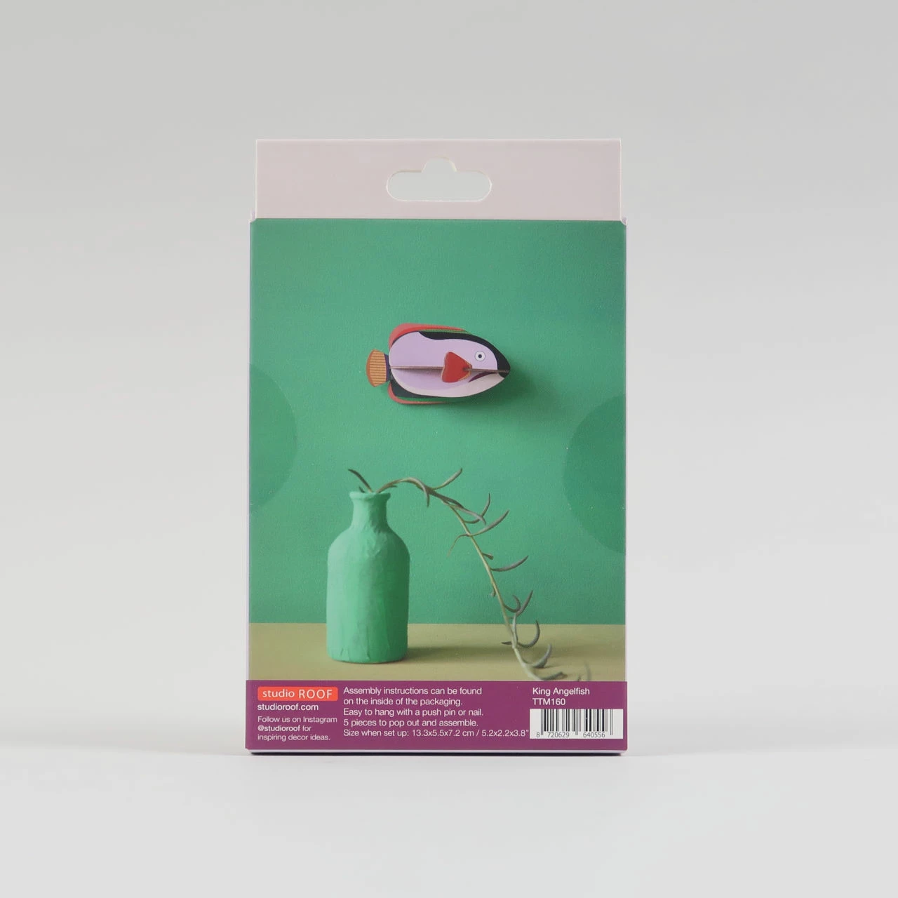 Studio Roof 3 Small Paper Fish - Set A 6 Studio Roof 3 Small Paper Fish - Set A