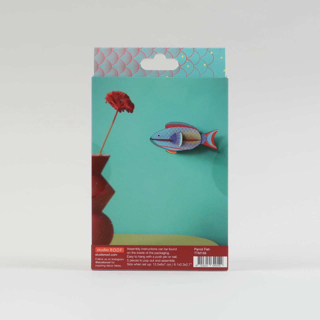 Studio Roof 3 Small Paper Fish - Set B 6 Studio Roof 3 Small Paper Fish - Set B