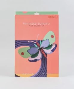 Studio Roof Paper Insect – Mint Forest Butterfly – Large 8 Studio Roof Paper Insect – Mint Forest Butterfly – Large