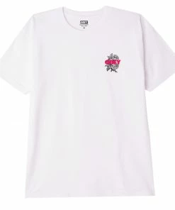 OBEY Blood and Roses T-Shirt - White