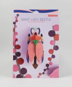 Studio Roof Paper Insect Giant Lady Beetle Large