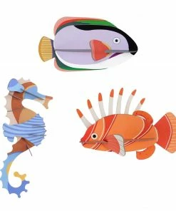 Studio Roof 3 Small Paper Fish - Set A